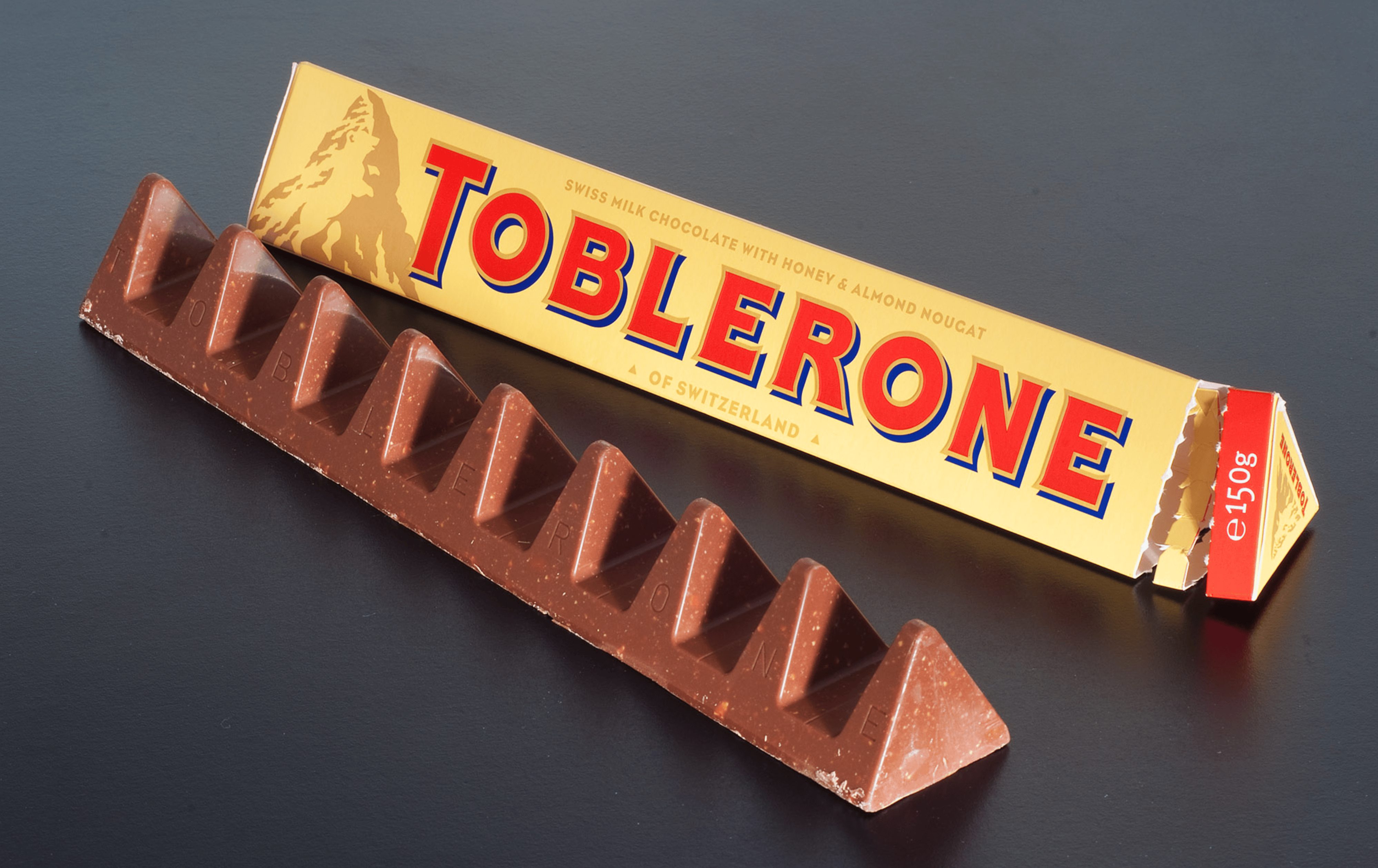 A Toblerone bar circa 2016 credit Ashley Pomeroy CC BY 3.0