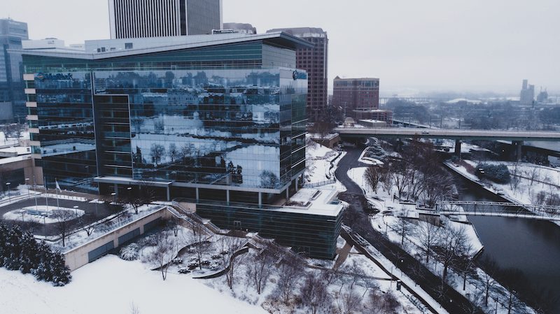 West Rock HQ overlooking the canal and Browns Island credit Will Fisher